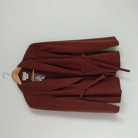 Vintage Chocolate Brown Leslie Belle Blazer – Made in Canada - Picture 2 of 7